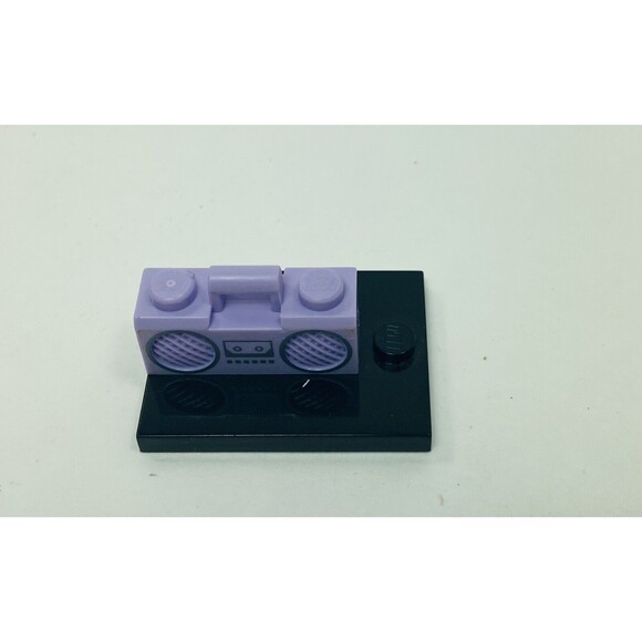 Lego Boombox Minifigure  Radio Purple Lavender Boom Box Hip - Picture 2 of 3